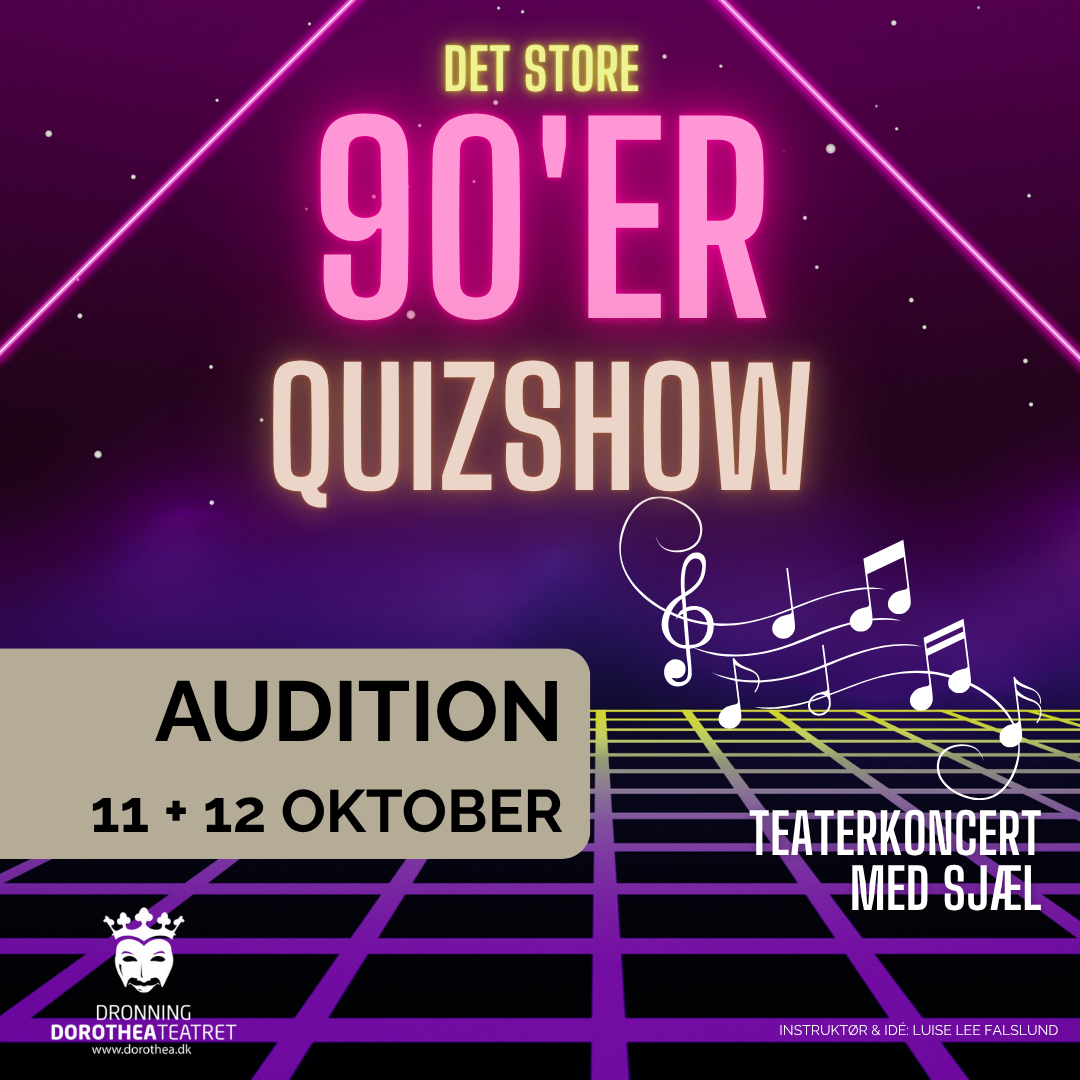 90'er quiz Show - Audition - historie (1080 x 1080 px)